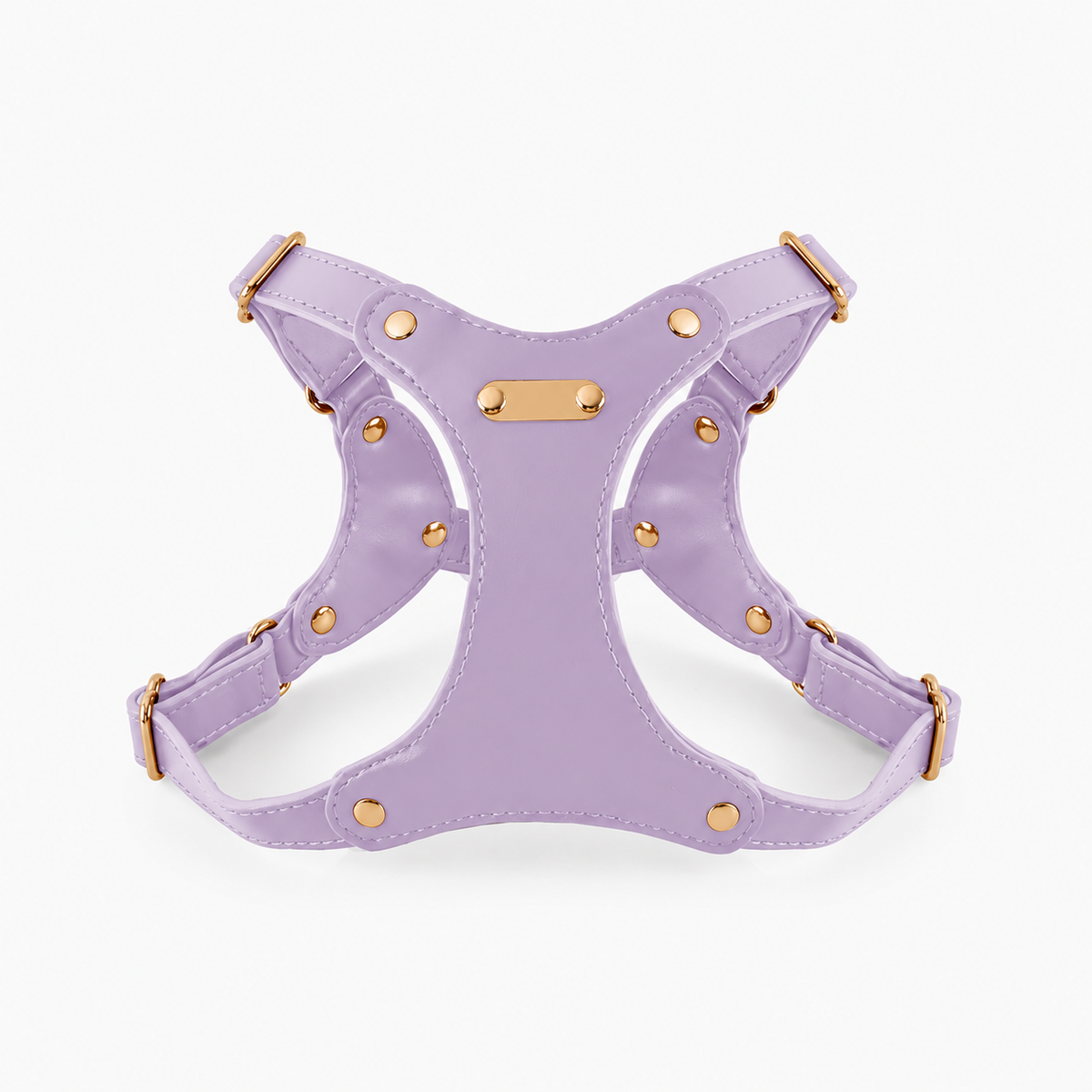 Smooth Calf Leather Harness in lavender