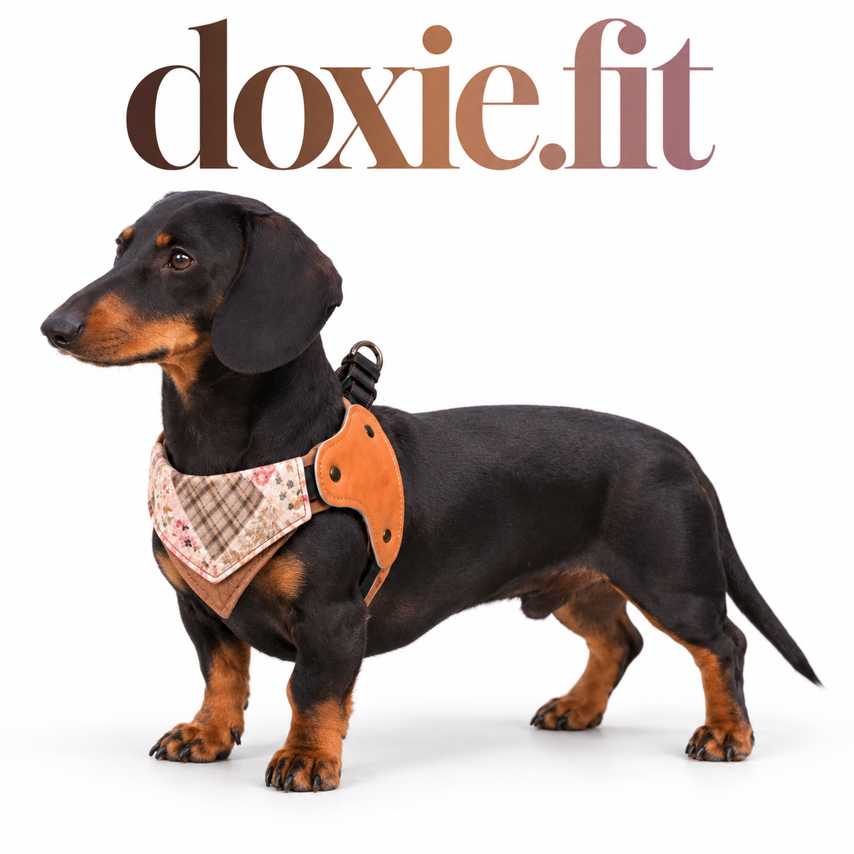 Patchwork Denim Harness