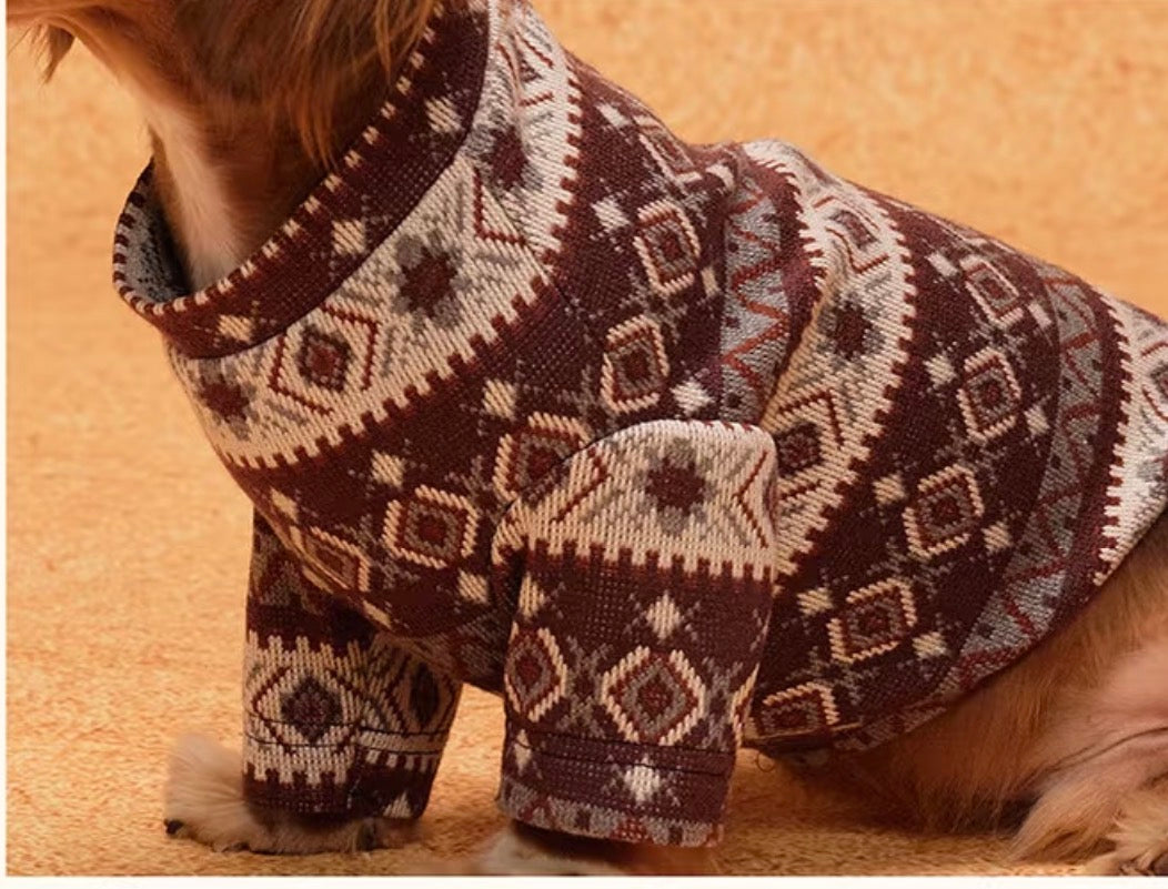 Zip-Back Jacquard Sweater, photo 5